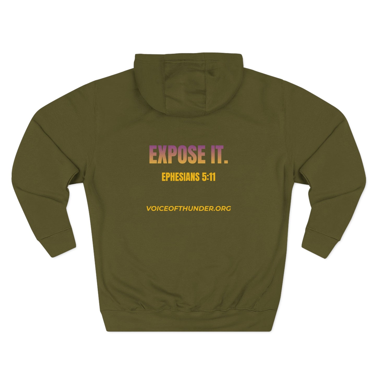 It’s Not Judgmental | Hoodie – EXPOSE IT | Ephesians 5:11