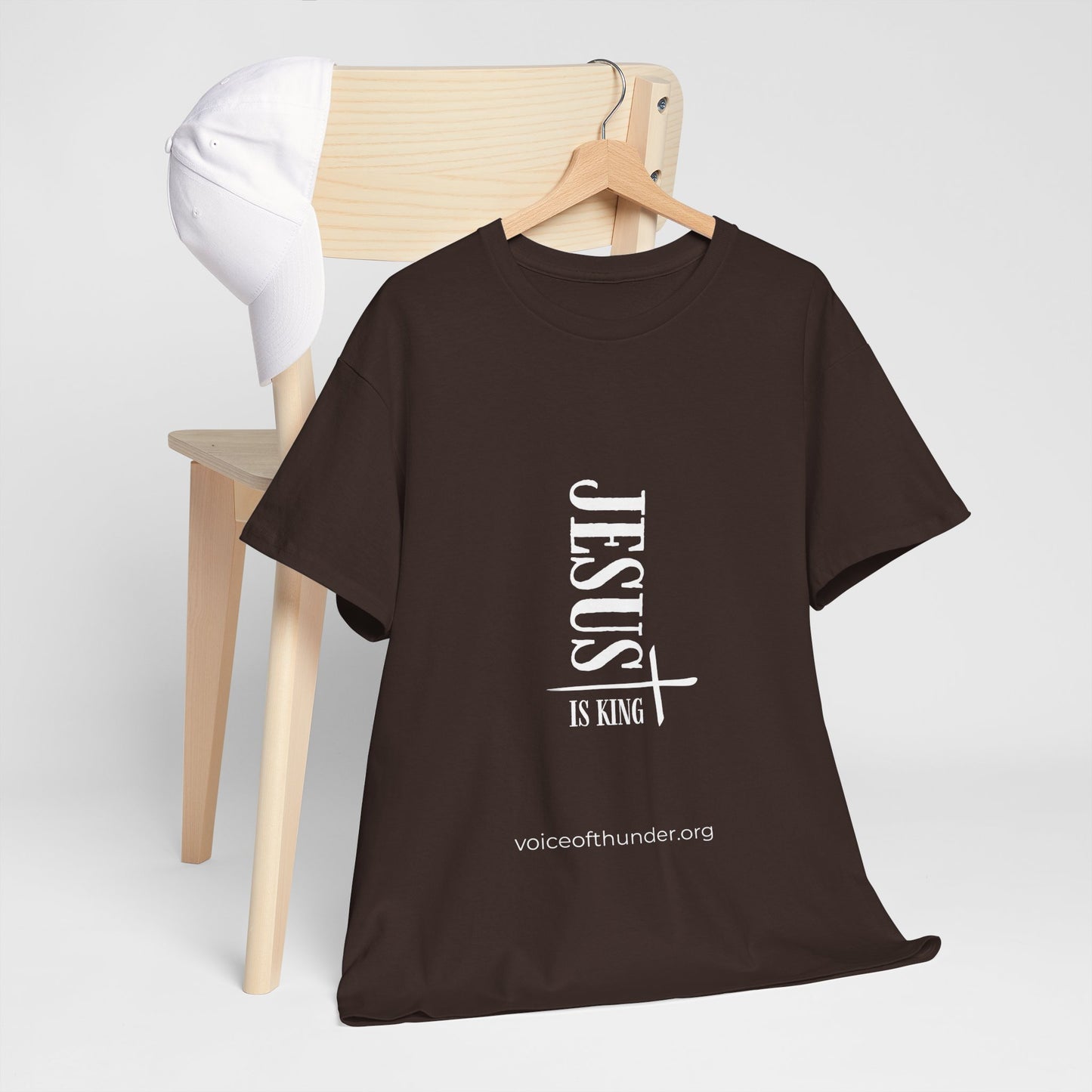 Jesus is King – Christian T-Shirt | Bold Faith Statement