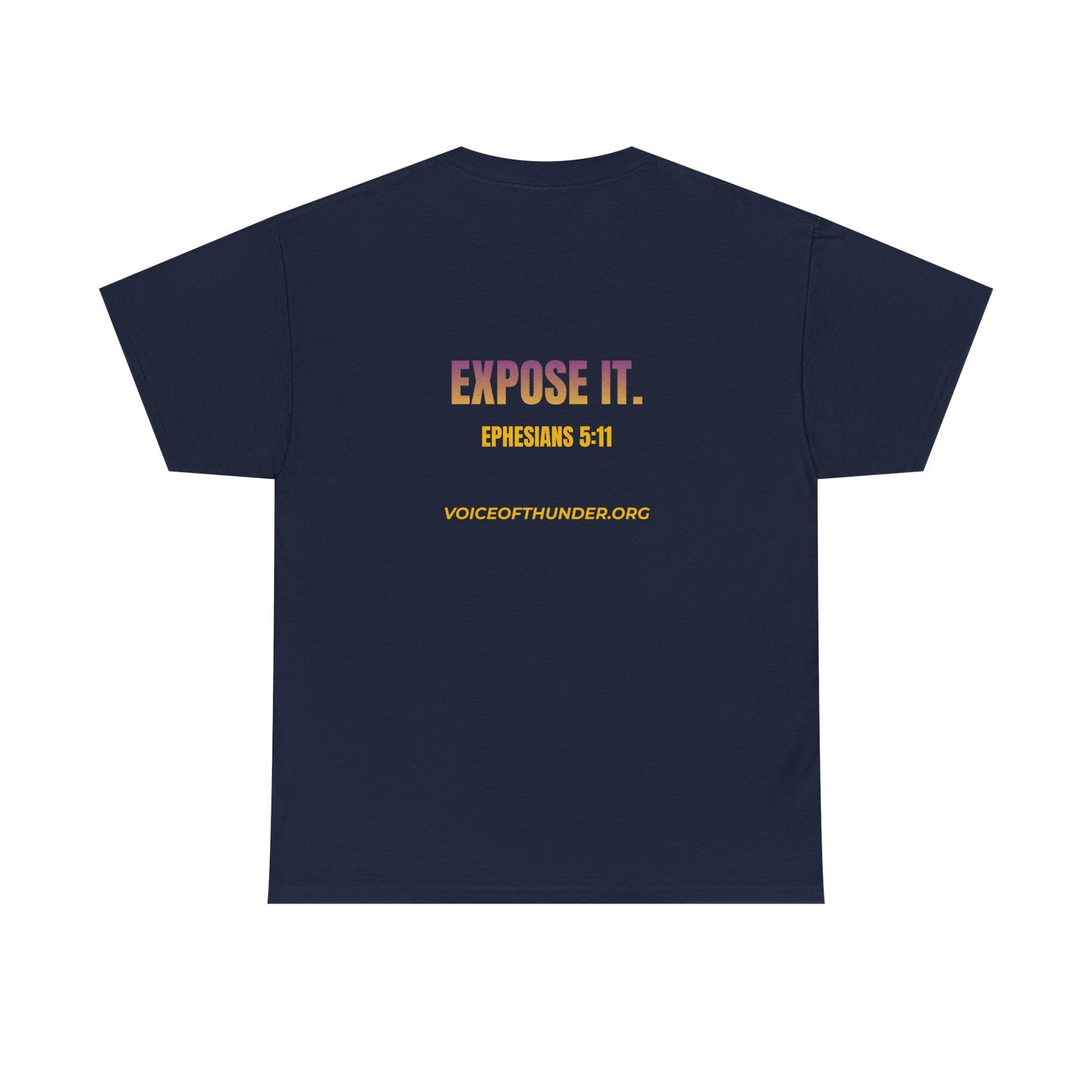 It’s Not Judgmental | T-Shirt | EXPOSE IT. | Ephesians 5:11 Christian Statement Tee