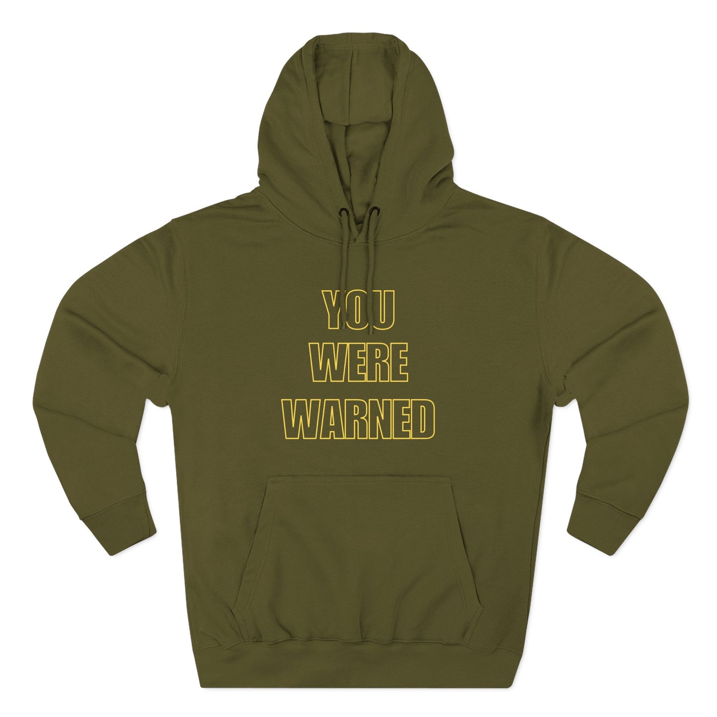 You Were Warned Hoodie | FLAGSHIP LIMITED EDITION