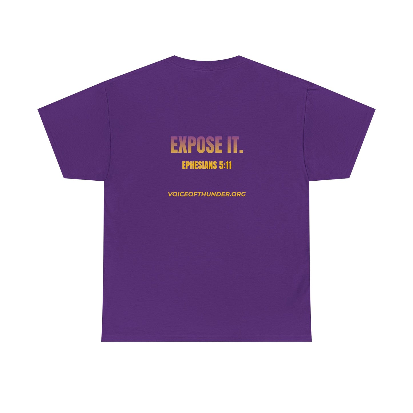 It’s Not Judgmental | T-Shirt | EXPOSE IT. | Ephesians 5:11 Christian Statement Tee