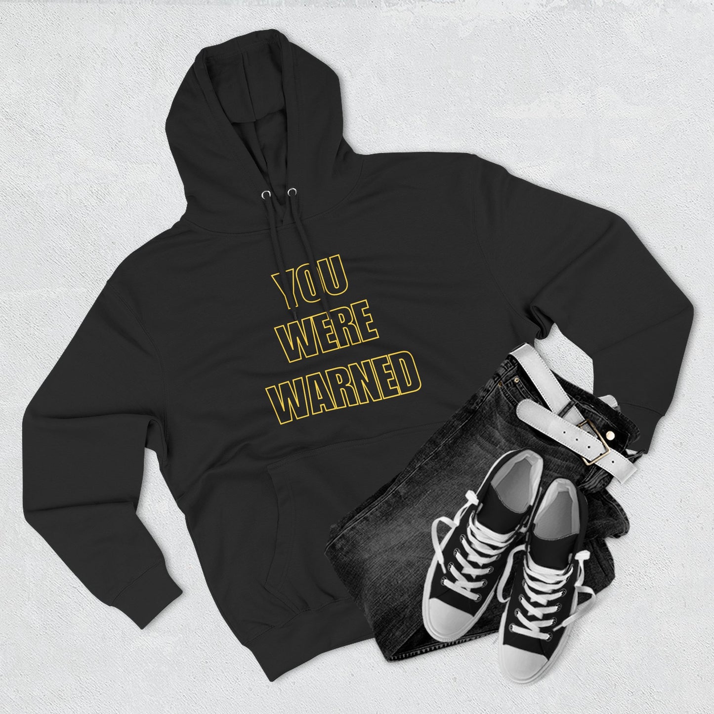 You Were Warned Hoodie | FLAGSHIP LIMITED EDITION
