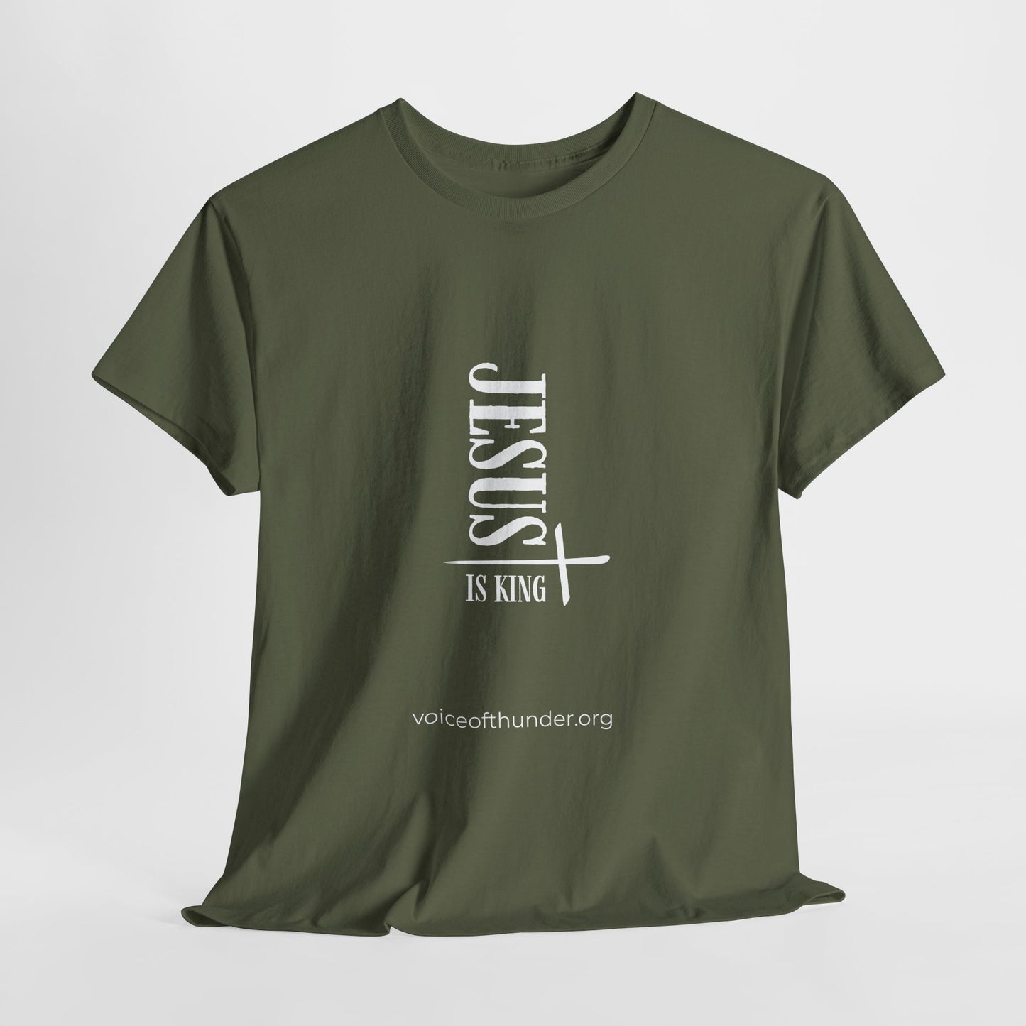 Jesus is King – Christian T-Shirt | Bold Faith Statement