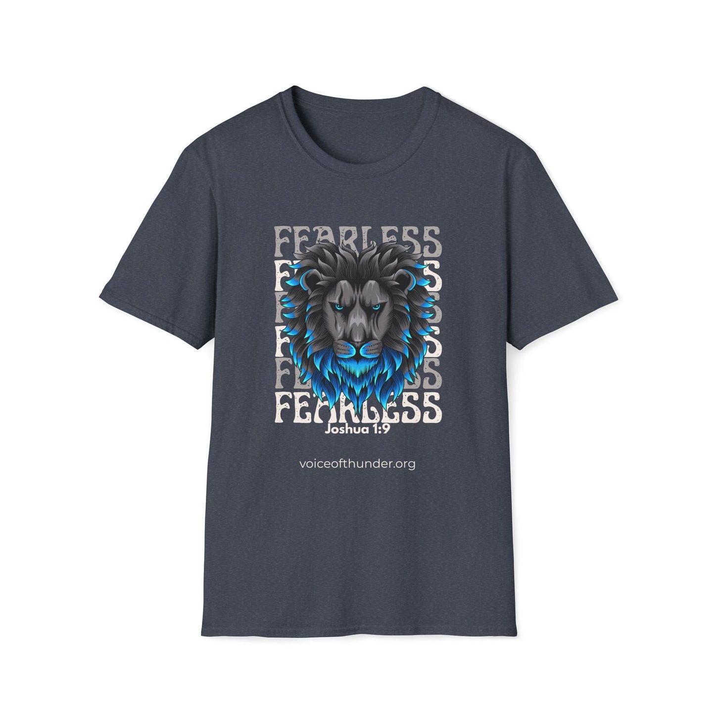 Fearless Joshua 1:9 – Christian T-Shirt | Bold Faith Statement
