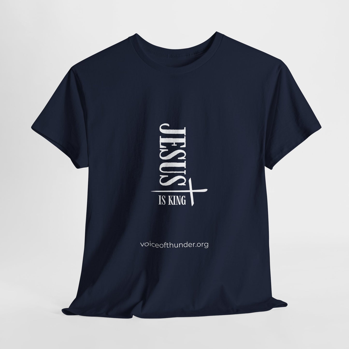 Jesus is King – Christian T-Shirt | Bold Faith Statement
