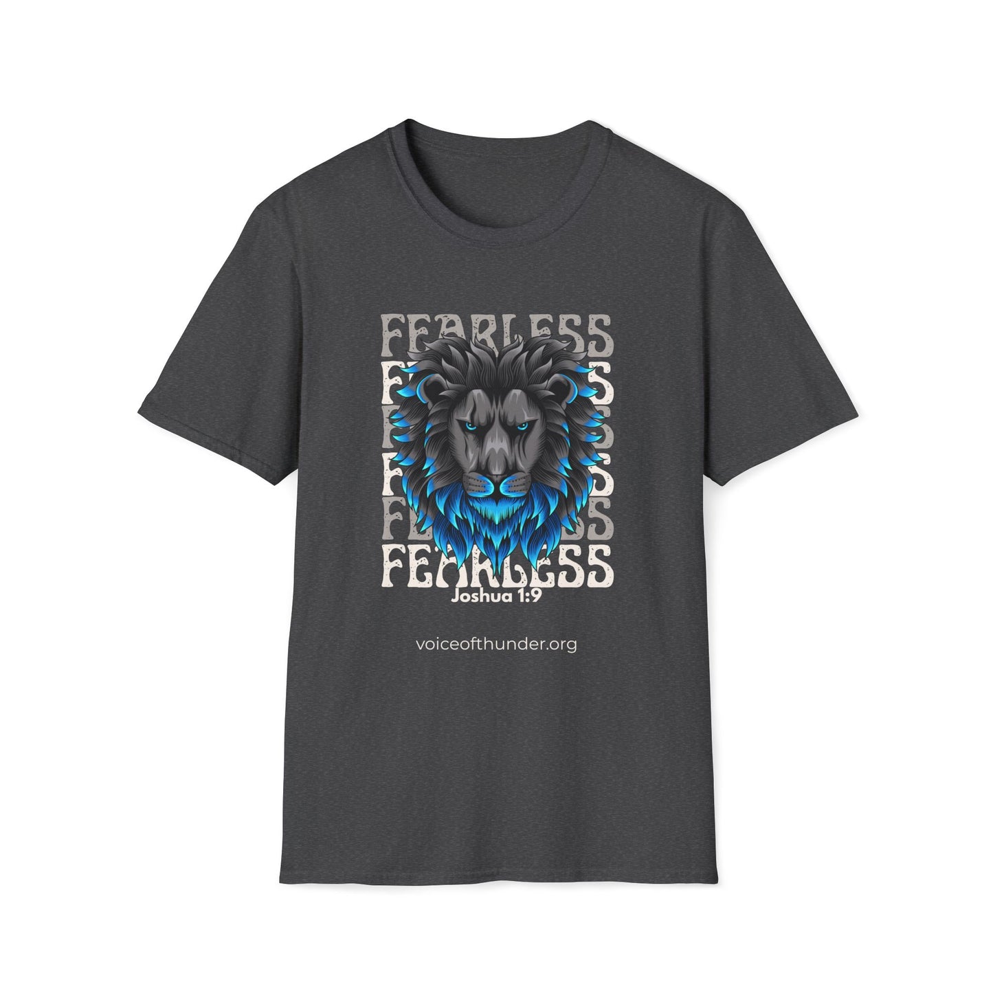 Fearless Joshua 1:9 – Christian T-Shirt | Bold Faith Statement