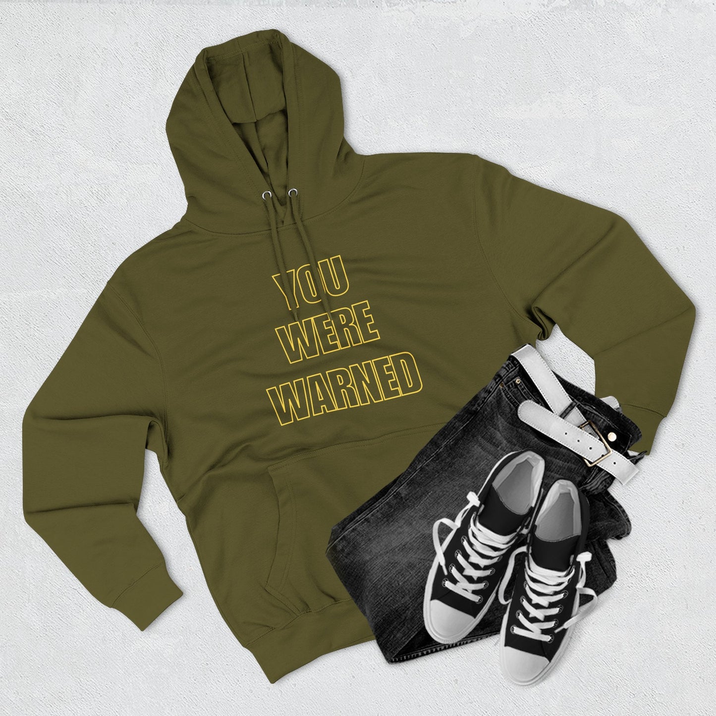 You Were Warned Hoodie | FLAGSHIP LIMITED EDITION