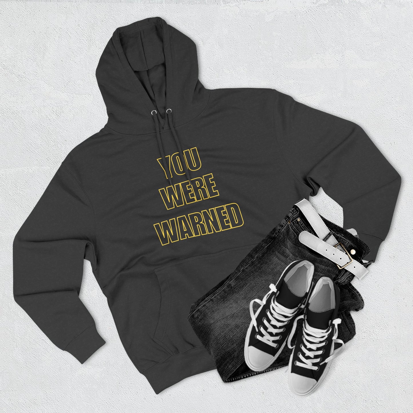 You Were Warned Hoodie | FLAGSHIP LIMITED EDITION