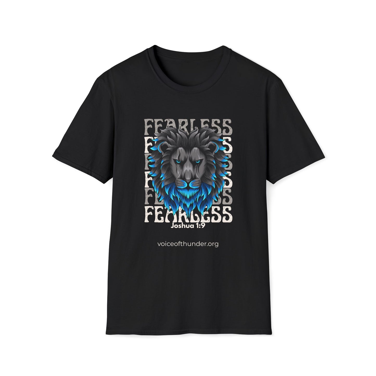 Fearless Joshua 1:9 – Christian T-Shirt | Bold Faith Statement