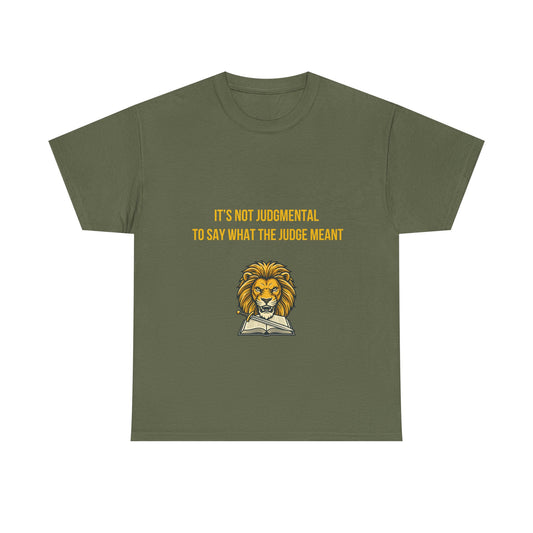 It’s Not Judgmental | T-Shirt | EXPOSE IT. | Ephesians 5:11 Christian Statement Tee